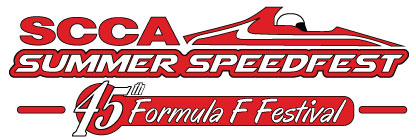 SCCA Summer Speedfest - 45th Formula F Festival